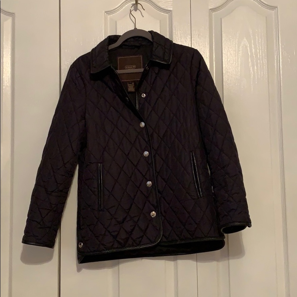 Coach Quilted Jacket.
